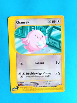 POKEMON AQUAPOLIS CHANSEY #69/147 COMMON MEDIUM PLAY - Image 1