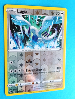 POKEMON TCG DARKNESS ABLAZE LUGIA #140/189 REVERSE HOLO RARE CLEAN UNPLAYED - Image 2
