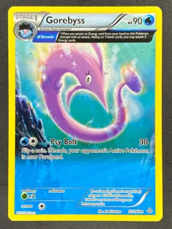 Pokemon Gorebyss Ancient Trait 52/160 PRC Primal Clash LP/NM - Image 1