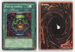 Pot of Greed SYE-040 Starter Deck: Yugi Evolution Yu-Gi-Oh 1st Edition HP - Image 3