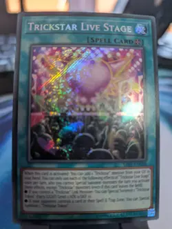 YuGiOh! Trickstar Live Stage SAST-EN058 Secret Rare 1st Ed - Image 1
