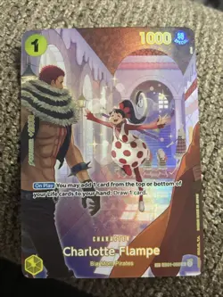 Charlotte Flampe SP EB01-056 R Royal Blood One-Piece Card - Image 1