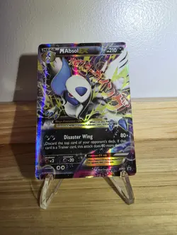 Pokemon TCG M Absol EX XY Black Star Promos XY63 Holo Promo - NM - Image 1