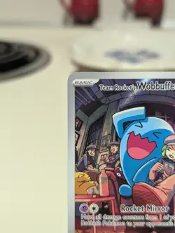 Pokemon Team Rocket's Wobbuffet (Pokemon Center Exclusive) 203 - Image 2