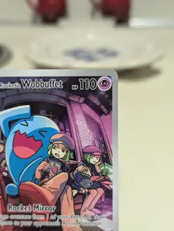 Pokemon Team Rocket's Wobbuffet (Pokemon Center Exclusive) 203 - Image 3