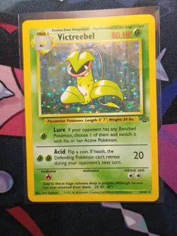 Pokemon TCG Victreebel Jungle 14/64 Unlimited Holo Rare 1999 WOTC LP - Image 2