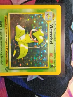 Pokemon TCG Victreebel Jungle 14/64 Unlimited Holo Rare 1999 WOTC LP - Image 3