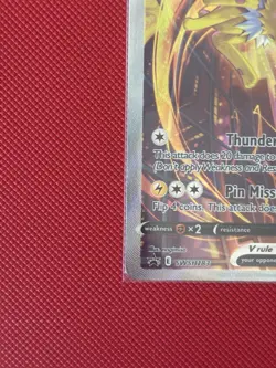 Jolteon v SWSH183 Pokemon TCG Sword & Shield Holo Black Star Promo - Image 5