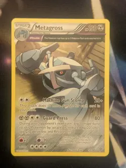 Metagross 50/98 XY-Ancient Origins Regular NM Pokemon 2015 Full Art FA Non Holo - Image 1