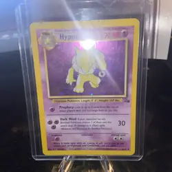 Pokemon TCG Hypno Fossil 8 Holo Unlimited Holo Rare - Image 2