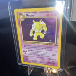 Pokemon TCG Hypno Fossil 8 Holo Unlimited Holo Rare - Image 3