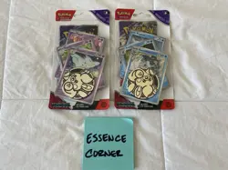 Pokemon Temporal Forces Booster Pack Blister Packs 2 Lot Togekiss & Baxcalibur - Image 1