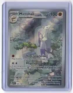 Mienshao - 200/182 Illustration Rare Holo NM Pokemon SV04: Paradox Rift - Image 1