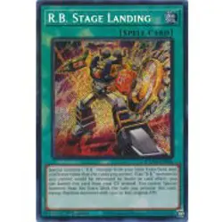 Yugioh! R.B. Stage Landing - DUAD-EN096 - Secret Rare - 1st Edition Near Mint, E - Image 1