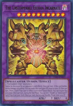 Yu-Gi-Oh! The Unstoppable Exodia Incarnate INFO-EN033 Ultra Rare - Image 1