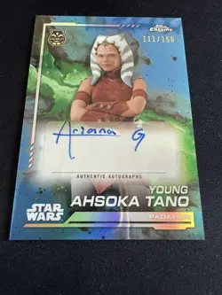[SC] mc109 Tops Star Wars Sign Card 150 Sec - Image 1