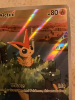 Victini 208 Sv: Scarlet & Violet Promo Cards Holo Pokemon TCG Card NM Condition - Image 3