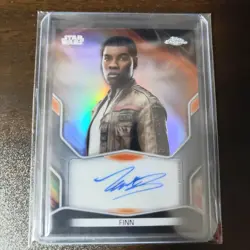 [SC] mc109 Tops Star Wars Finn Sign Card - Image 1