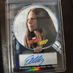 [SC] mc109 Marvel Ant-Man Wasp Hope Van Dine Signed Card - Image 1