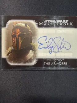 [SC] mc109 Tops Star Wars Sign Card - Image 1
