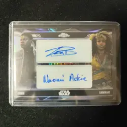 [SC] mc109 Star Wars Finn Jana 19/25 Signed Card - Image 1