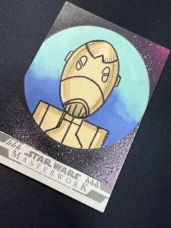 [SC] mc109 Topps Star Wars Sketch Card - Image 2