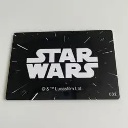 [SC] mc109 Star Wars Shrimp Chips Card Capture 032 Kyloren - Image 2