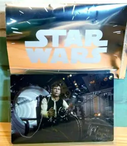 [SC] mc109 Star Wars Black Shrimp Chips Card Han Solo Capture - Image 1