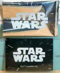 [SC] mc109 Star Wars Black Shrimp Chips Card Han Solo Capture - Image 2