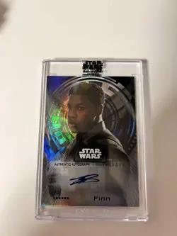 [SC] mc109 Tops Starwars Fin Sign Card - Image 1