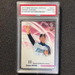 [PSA10] mc15 Psa10 Otani Shohei Rookie Card 2013 Bbm Ss07 Rc Promo - Image 1