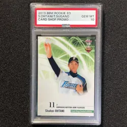 [PSA10] mc15 Psa10 Otani Shohei Rookie Card 2013 Bbm Kanno Tomoyuki Rc Promo - Image 1