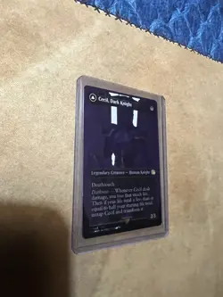 MTG Cecil, Dark Knight FIN 0525 R NM Borderless Surge FOIL - Image 3