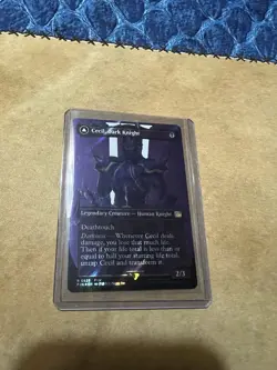 MTG Cecil, Dark Knight FIN 0525 R NM Borderless Surge FOIL - Image 4
