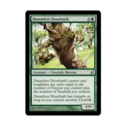 WOTC MtG Lorwyn Dauntless Dourbark (R) EX - Image 1