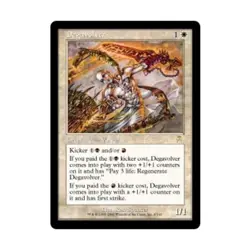 WOTC MtG Apocalypse Degavolver (R) (Foil) EX - Image 1