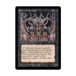 WOTC MtG The Dark Eater of the Dead (U) EX - Image 1