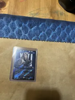 MTG Final Fantasy Jill, Shiva's Dominant Borderless Surge Foil Rare Card R 0523 - Image 3