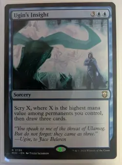 Ugin's Insight Commander: Modern Horizons 3 - MTG RARE - Image 1