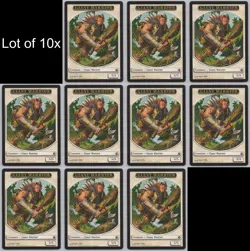 MTG (10) Giant Warrior Token - Morningtide (MOR) 1/3 -o79 - Image 1