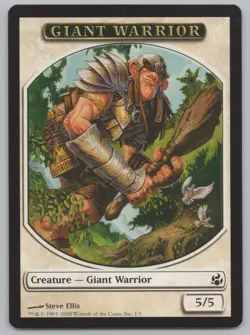 MTG (10) Giant Warrior Token - Morningtide (MOR) 1/3 -o79 - Image 2