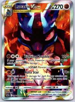 Lucario VSTAR Holo Promo SWSH: Sword & Shield Promo Cards SWSH291 NM - Image 1