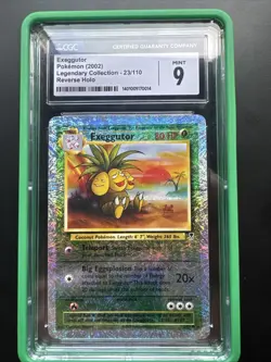 CGC 9 Exeggutor 23/110 Legendary (collection) Reverse Holo Pokemon Card - Image 1