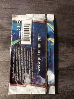 EMPTY Zapdos Platinum Arceus Pokemon Booster Pack *No Cards* - Image 2