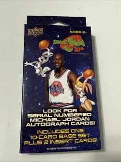 Brand New Upper Deck 2026 Space Jam 30th Anniversary 12 Card Box Michael Jordan! - Image 1