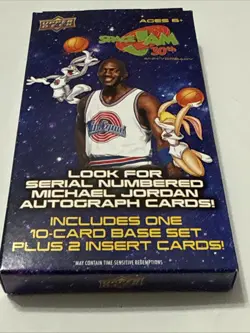 Brand New Upper Deck 2026 Space Jam 30th Anniversary 12 Card Box Michael Jordan! - Image 2