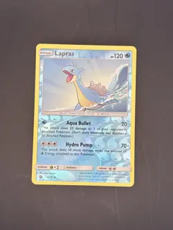 Pokemon TCG Card Lapras Reverse Holo Uncommon Dragon Majesty 21/70 NM - Image 2