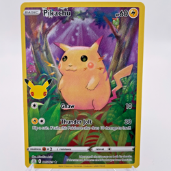 Pokemon TCG Pikachu 005/025 Holo Celebrations 25th Anniversary Card NM - Image 1