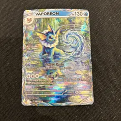 ✨Pokemon Vaporeon Textured Doujin Art Card - Image 1