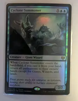 Cyclone Summoner Media Promos Foil - MTG RARE - Image 1